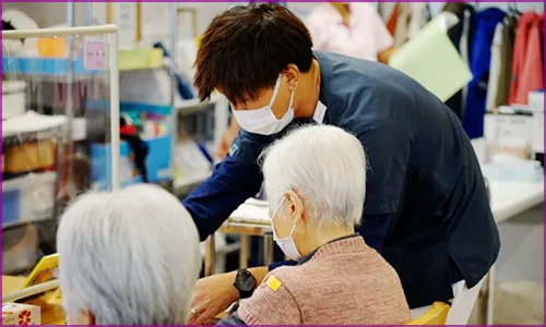 看護師による健康チェック